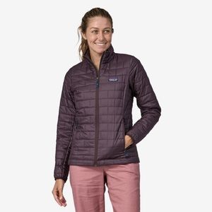 Patagonia Women's Nano Puff® Jacket - obsidian plum NWOT